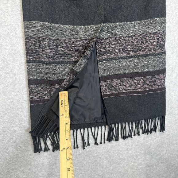 Vintage‎ Dress Barn Western Hippie Boho Southwest Maxi Skirt Tribal Aztec Size 6 - Picture 7 of 9